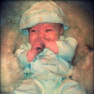 My son as a baby. Thankfully, he survived my imperfect parenting and is doing well as a tween. :)